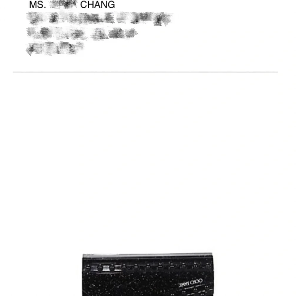 Jimmy Choo Black Studded Clutch